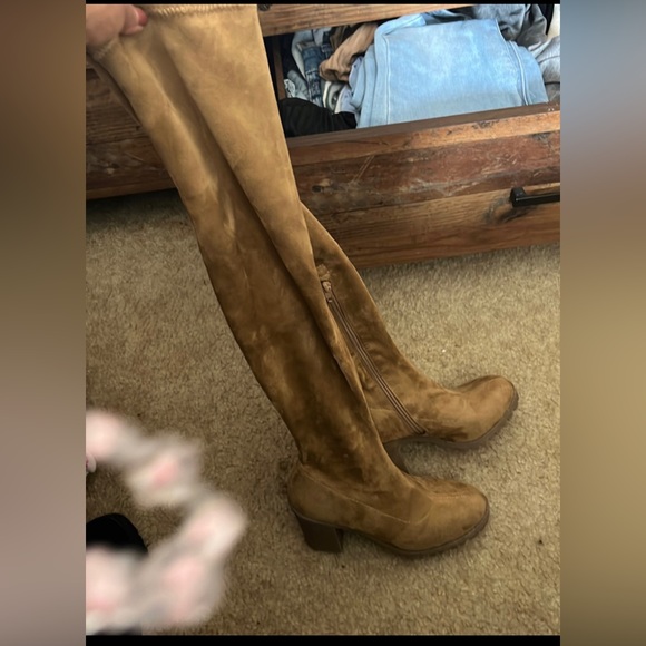 Forever 21 brown boots size 6 - Picture 3 of 5